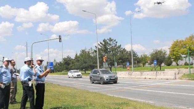 Turizm merkezlerinde havadan trafik denetimleri yapld