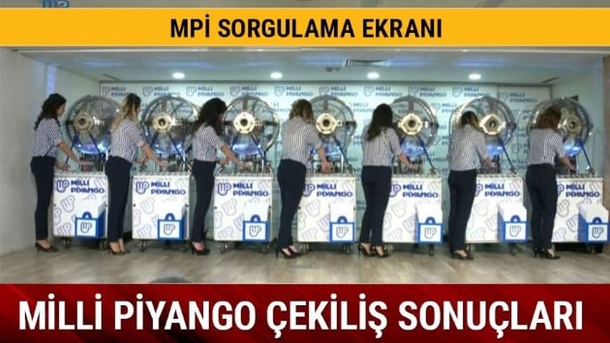 Milli Piyango �ekili� sonu�lar� 9 Kas�m Milli Piyango bilet sorgulamas� �ekili� sonucu s�ral� tam liste