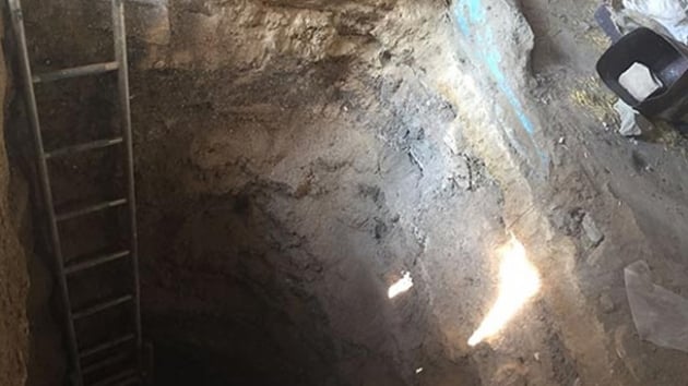 Amasya'da bo evin altn 10 metre kazp zel dzenekle tnel oluturan 2 kii gzaltna alnd