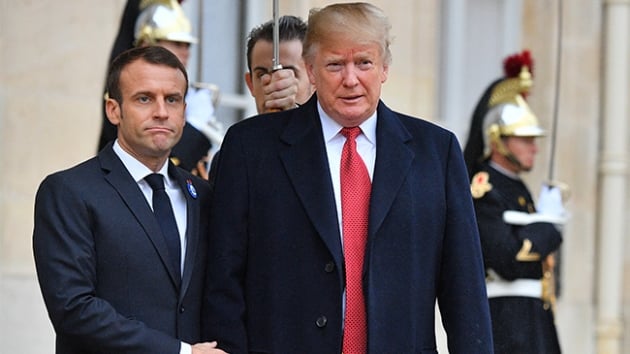 Trump ve Macron'dan Kak cinayeti aklamas