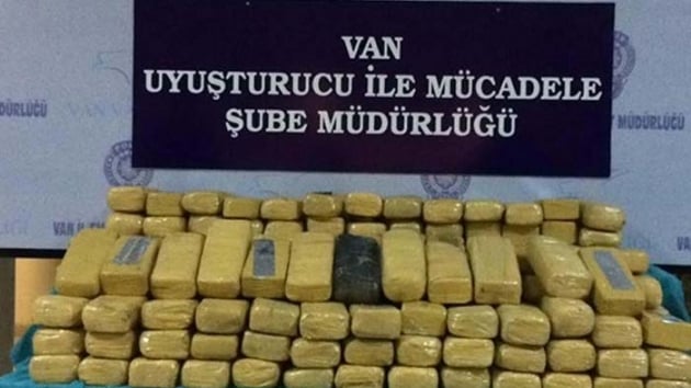 Van'da uyuturucu operasyonu 