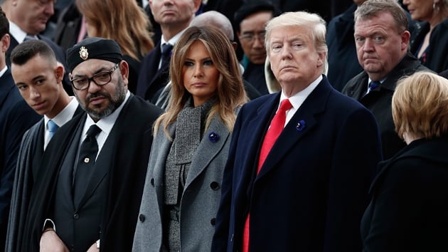 Fransa'da Trump kart gsteriler dzenlendi