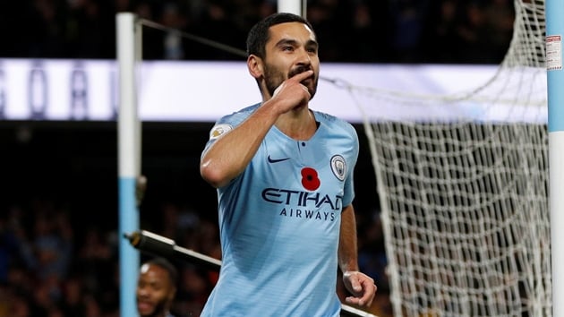 Manchester City derbide sahasnda Manchester United' 3-1 malup etti