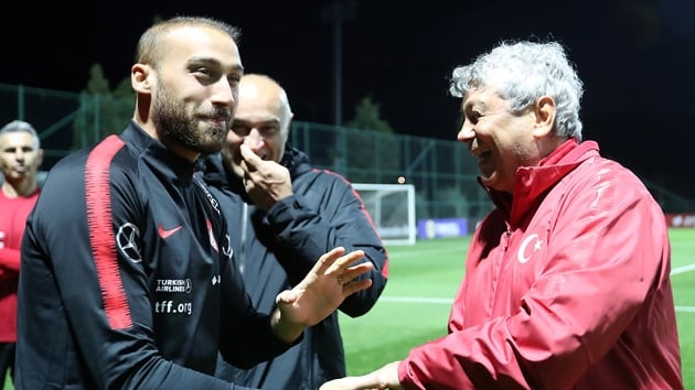 Cenk Tosun Lucescu'yu yere ge sdramad: Hocamzn gzel bir futbol felsefesi var
