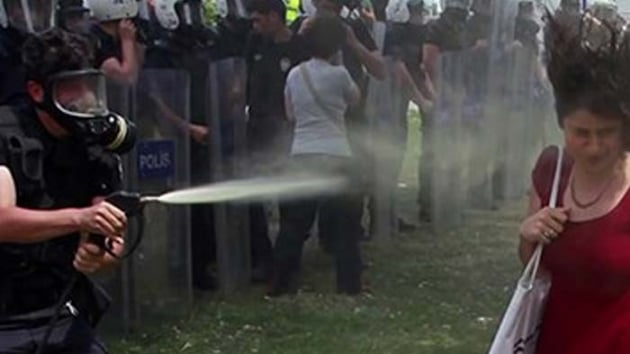 Gezi olaylarnda biber gaz talimatna yakalama karar 