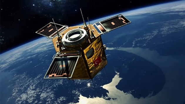 Milli yer gzlem uydumuz Gktrk-2 Uluslararas Uzay stasyonu'nu grntledi