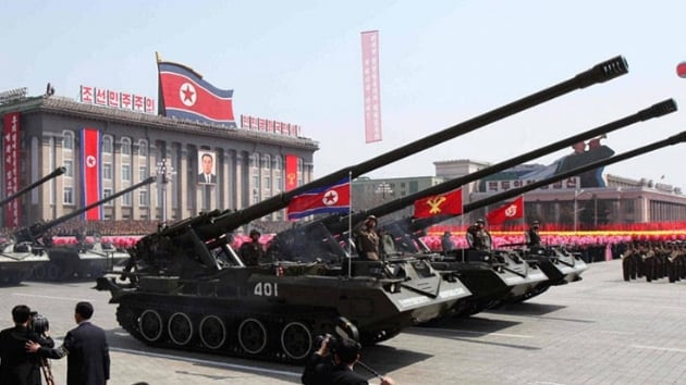Kuzey Kore uzun menzilli top olduu sanlan yeni bir silah denedi