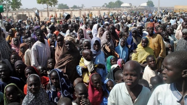 Nijerya'da yerinden edilmi 157 bin kii evine dnd