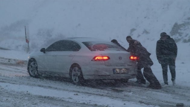 Erzincan'da kar ya ulam olumsuz etkiledi
