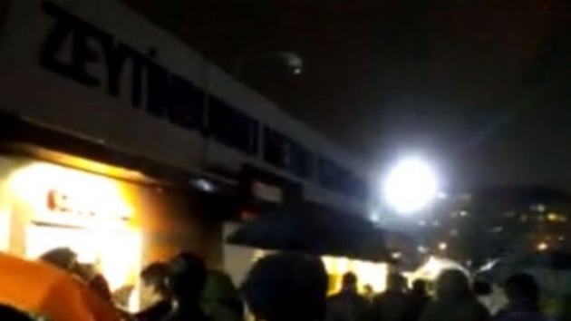 BB Zeytinburnu Metro stasyonu'ndan yaanan olayla ilgili yazl aklama yapt