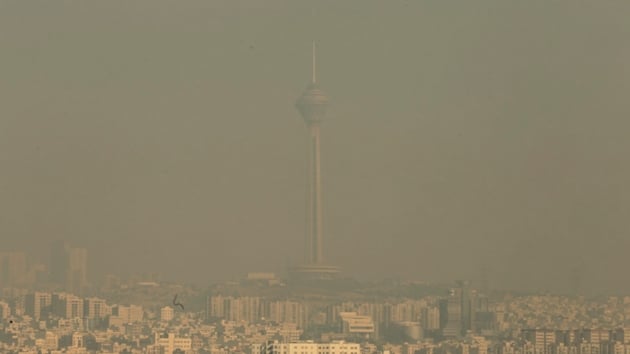 Tahran hava kirliliinde dnyada 12'nci srada    