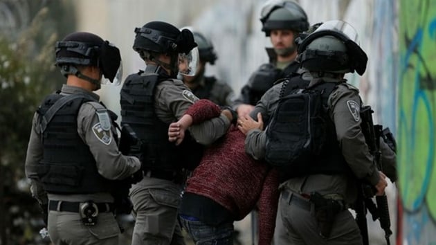 Katil srail gleri 9 Filistinliyi gzaltna ald   