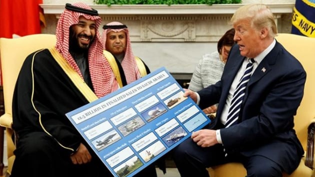 ABD Bakan Trump, petrol fiyatlarndaki d nedeniyle Suudi Arabistan'a teekkr etti