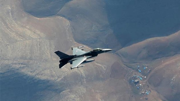  F-16lar szde st dzey 150 PKK'l terristin Kandildeki toplantsna bomba yadrd