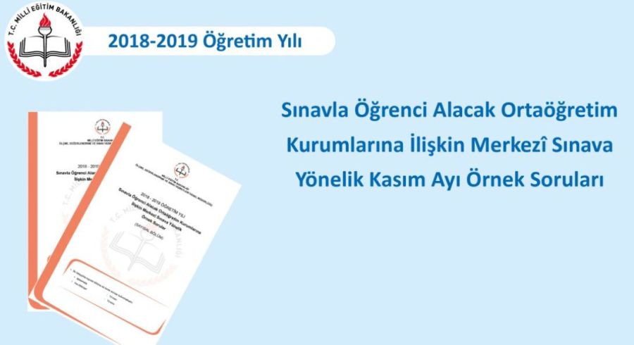 LGS s�nav� ne zaman 2019 hangi tarihte yap�lacak MEB LGS �rnek soru kitap���� ve cevaplar� sorgula meb.gov.tr