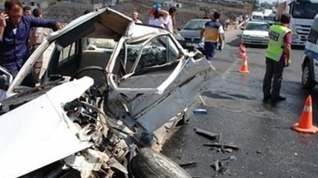 anlurfada trafik kazas: 7 yaral  