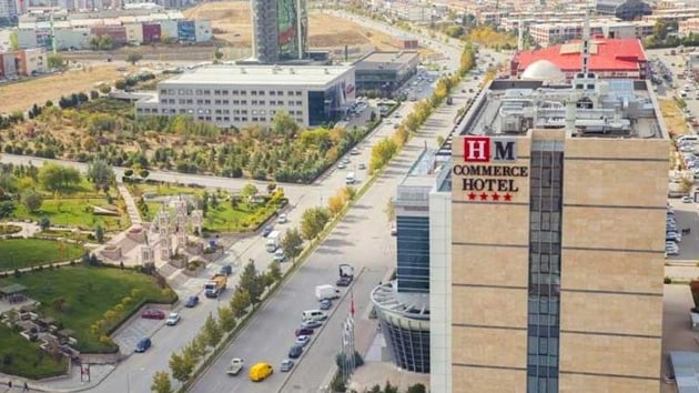 Ankara i dnyasnn parlayan yldz: HM Commerce Hotel