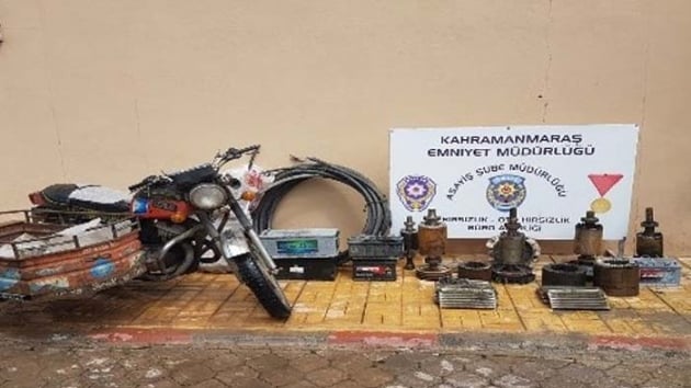 Kahramanmarata ak hrsz yakaland  