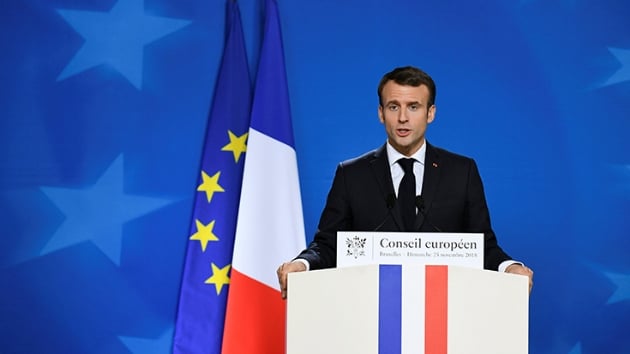 Macron: ngiltere'yle yakn i birlii hazrlayan iyi bir anlama  saladk