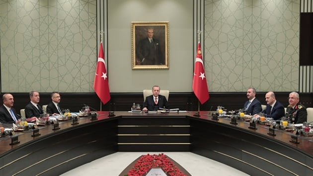 MGK Bildirisi: Suriye'deki herhangi bir emrivakiye gz yumulmayacak
