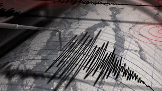 Ege Denizi'nde  ayr deprem meydana geldi