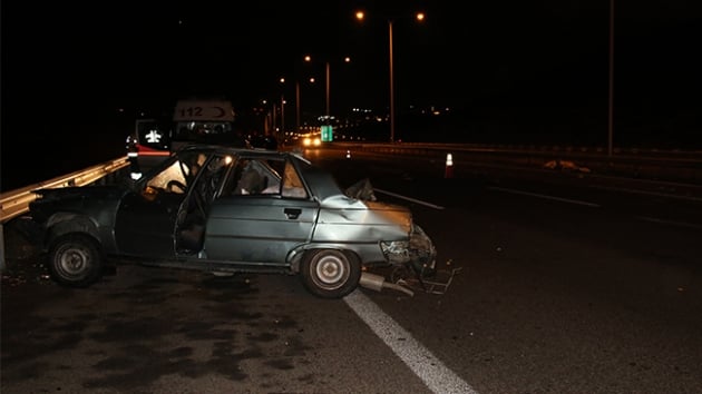 Ankara'da anne ve olu feci kazada hayatn kaybetti  