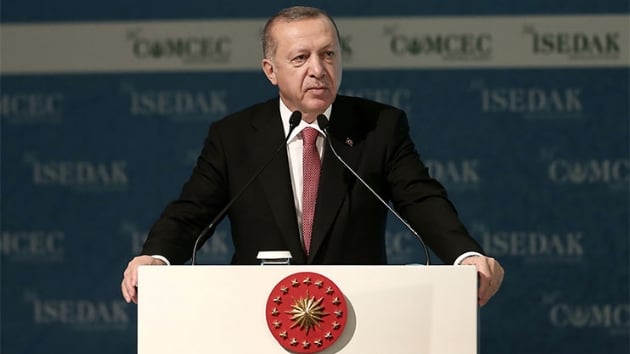 Bakan Erdoan: galcilerin Kuds'n kandillerini sndrmesine engel olacaz