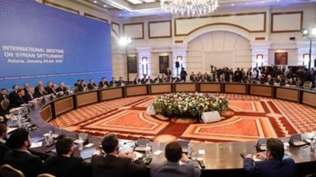 Suriye konulu Astana grmeleri balad