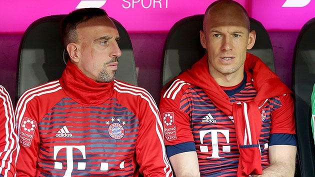 Bayern Mnih'te Robben ve Ribery dnemi son buluyor!