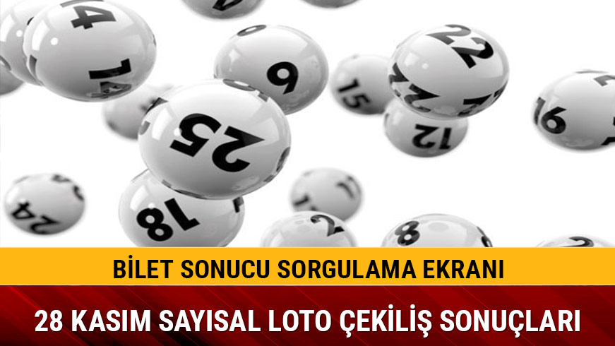 Say�sal Loto sonu�lar� mpi.gov.tr�de