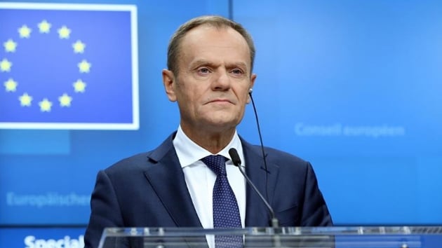 AB Konseyi Bakan Tusk: AB'nin Rusya'ya ynelik yaptrmlar uzatacana eminim