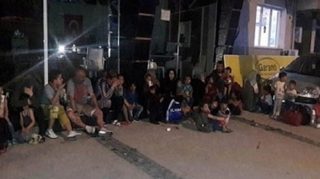 Edirne'de 136 dzensiz gmen yakaland