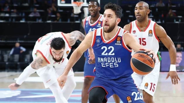 Anadolu Efes'ten mthi galibiyet