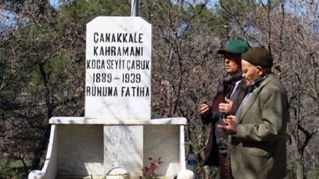 'Seyit Onba' kabri banda anld