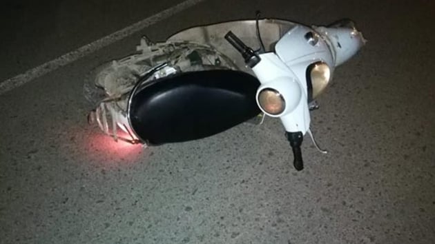 Metrelerce srklenen motosiklet srcs hayatn kaybetti