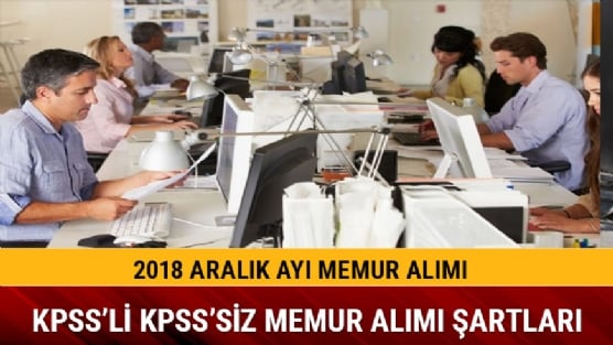 KPSSli KPSSsiz Aralk ay memur alm ne zaman