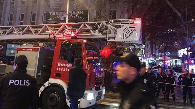 Ankara'da doalgaz patlamas: 7 yaral