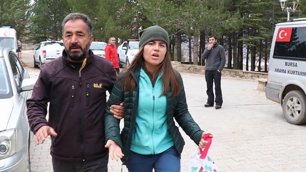 Kurtarlan dac arama kurtarma merkezine geldi