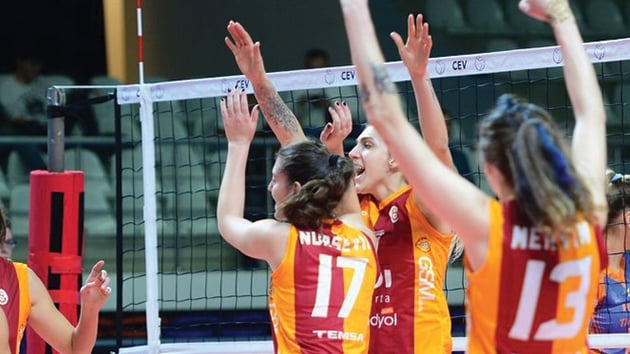 Galatasaray, CEV Kupas'nda son 16'ya kald