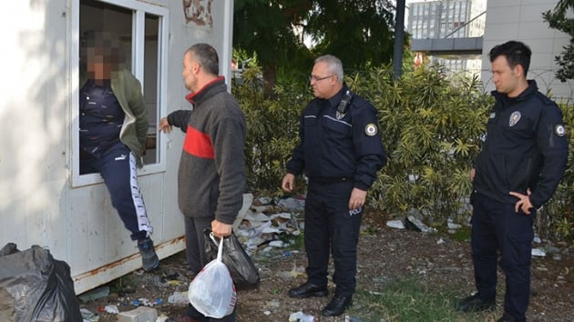 Konteynere fuhu iddiasyla baskn