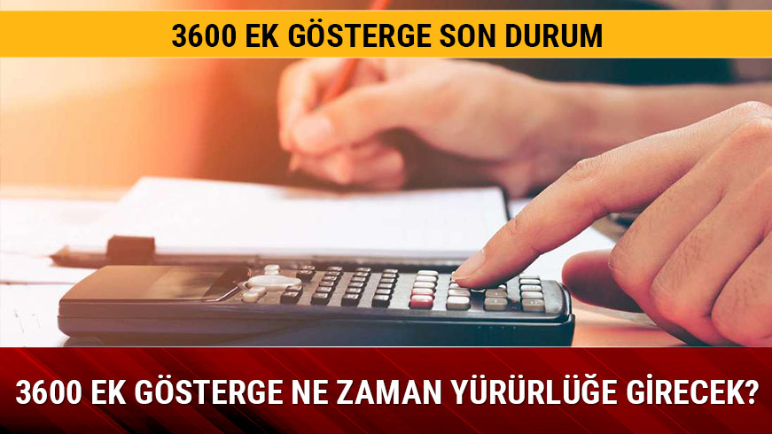 3600 ek g�sterge a��klamalar� gelmeye devam ediyor