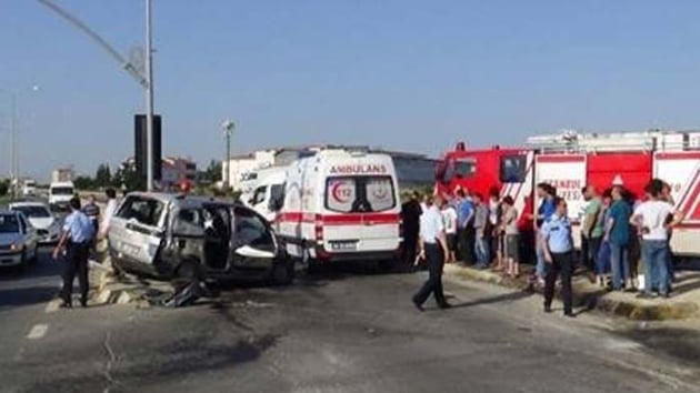 Silivri'de trafik kazas: 3 yaral       