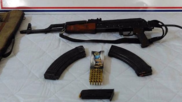 anlurfa'da terristlere ait silahlar bulundu