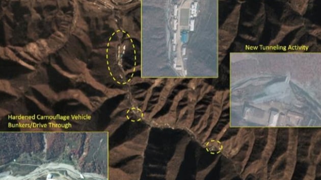 Kuzey Kore'nin nkleer test alan uydudan grntlendi