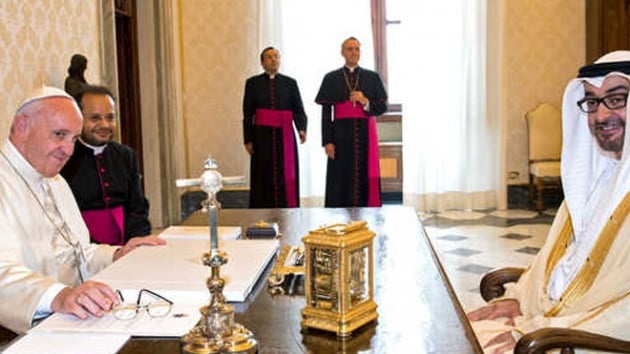 Papa, ubat aynda Birleik Arap Emirlikleri'ni ziyaret edecek