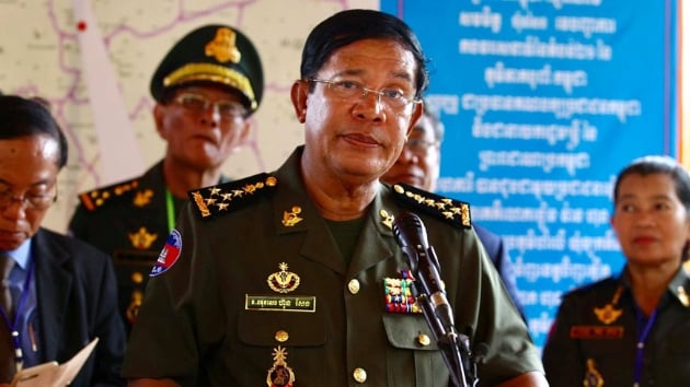 Kamboya'da yabanc askeri sse izin yok