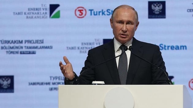 Putin: Yunanistan'n TrkAkm projesine dahil edilmesini ihtimal dnda grmyoruz
