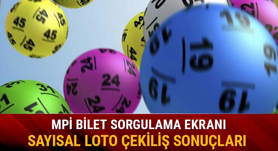 8 Aral�k Say�sal Loto �ekili� sonu�lar� MP� bilet sorgula Say�sal Loto �ekili� sonu�lar� kazand�ran numalara