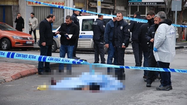 Kayseri'de sokak ortasnda kadn cinayeti 