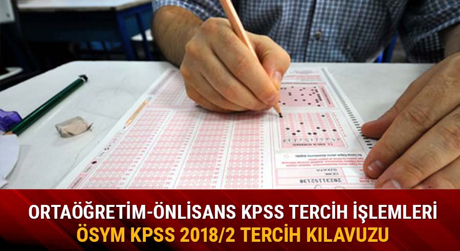 KPSS tercih k�lavuzu yay�nland�